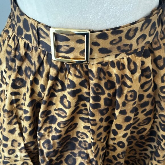 Jones New York Signature Animal Print Midi Skirt – Classic & Timeless, Size 6 - Picture 3 of 13